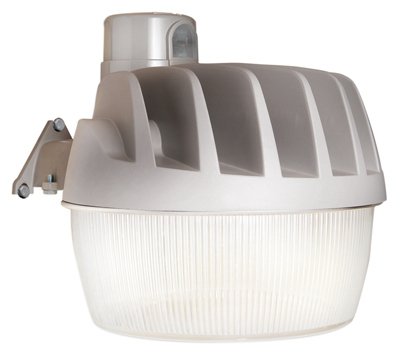 All-Pro AL3150LPCGY LED Area Light with 3400 lm, Replaceable NEMA Photo Control, Gray