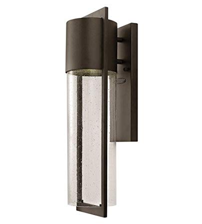Hinkley 1324KZ Transitional One Light Wall Mount from Shelter collection in Bronze/Darkfinish,
