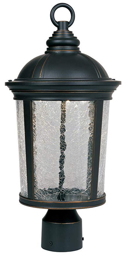 Designers Fountain LED21346-ABP Winston Post Lanterns, Aged Bronze Patina