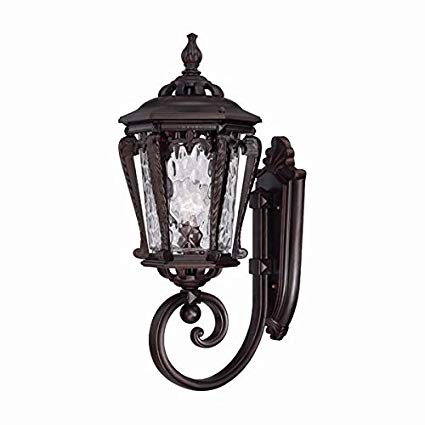 Acclaim 3551ABZ Stratford Collection 1-Light Wall Mount Outdoor Light Fixture, Architectural Bronze
