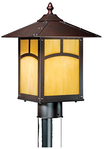 Vaxcel One Light Outdoor Post TL-OPU090EB One Light Outdoor Post