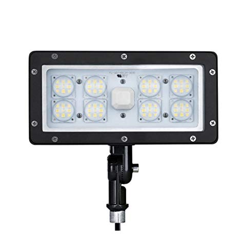 1000LED 70W LED Flood Light 6,800Lm Outdoor Spot Light 5000K AC110-277V Waterproof IP65 UL DLC Certificate for Commercial And Residential Area