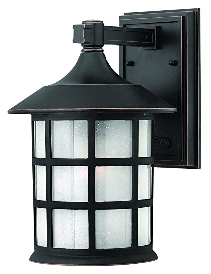 Hinkley 1804OP Traditional One Light Wall Mount from Freeport collection in Bronze/Darkfinish,