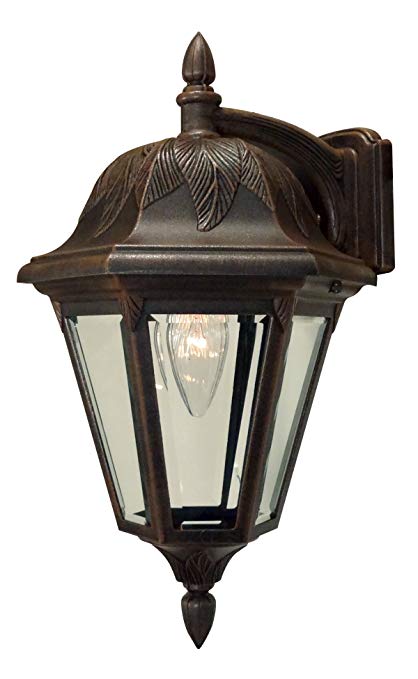 Special Lite Products Floral F-2941-CP/BV Medium Top Mount Light, Copper