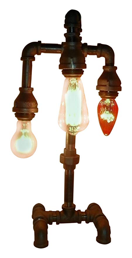 Mr. Willies 3 Tier Edison Industrial Pipe Lamp