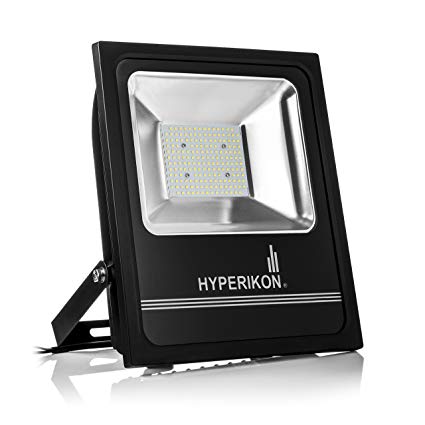 HyperSelect 150W LED Flood Light, (750 Watt Equivalent), 15000 lumen, 5000K Crystal White, Super Bright Outdoor LED Floodlight, UL, 100-277v, IP66 Waterproof