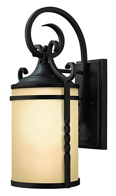 Hinkley 1140OL Traditional One Light Wall Mount from Casa collection in Bronze/Darkfinish,
